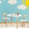 Keezi Nordic Kids Table Chair Desk Activity Study Play Children Modern – 3