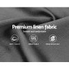 Artiss Nino Bed Frame Fabric – KING SINGLE, Grey