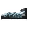 Artiss Mila Bed Frame Storage Drawers Fabric – KING, Charcoal
