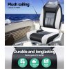 Seamanship Set of 2 Folding Swivel Boat Seats – Black