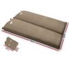 Weisshorn Single Size Self Inflating Matress Mat Joinable 10CM Thick – 190x112x10 cm, Coffee