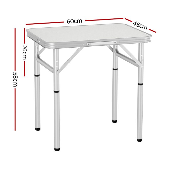 Portable Folding Camping Table – 60 cm
