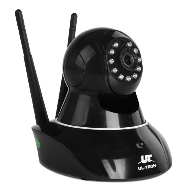 UL Tech 1080P WIreless IP Camera – Black – 1