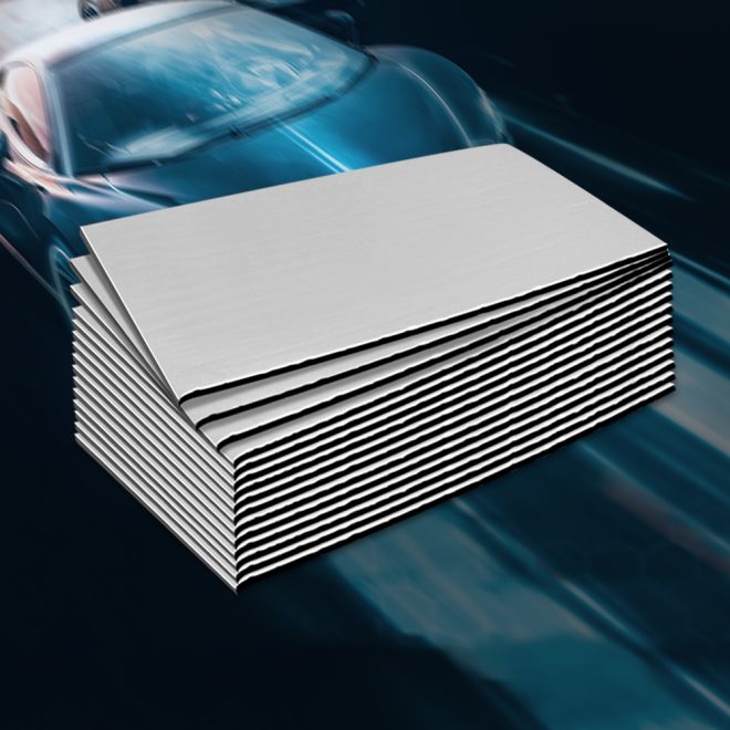 Weisshorn Butyl Car Sound Deadener Mat Heat Insulation Sound Deadening 32CM X 50CM – 12