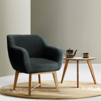 Fabric Tub Lounge Armchair
