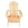 Gardeon Outdoor Chairs Furniture Beach Chair Lounge Wooden Adirondack Garden Patio – 2