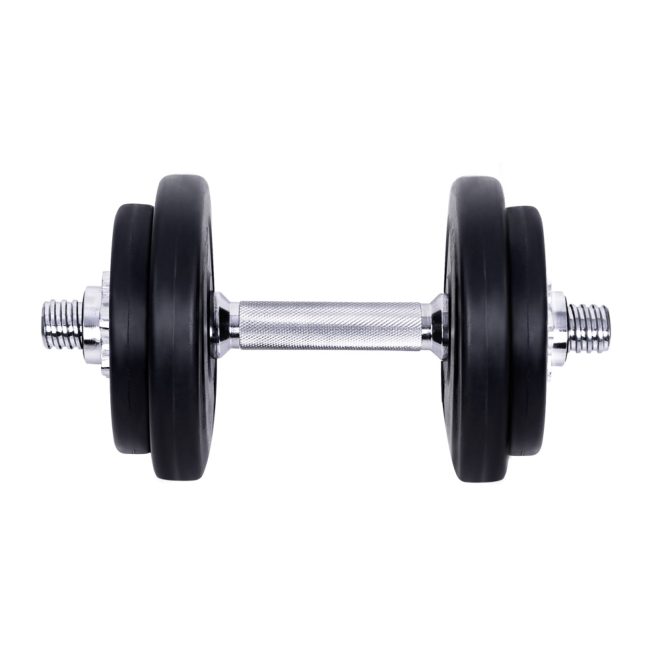 Dumbbells Dumbbell Set Weight Training Plates Home Gym Fitness Exercise – 20 KG