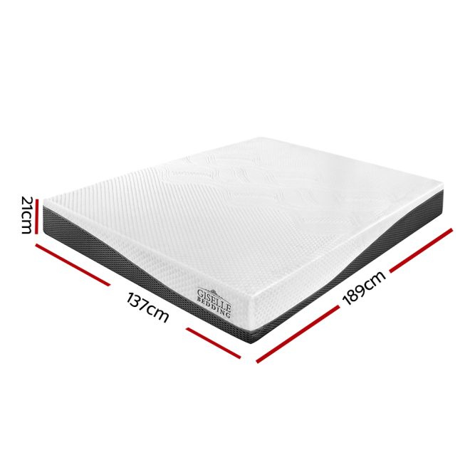 Giselle Bedding Memory Foam Mattress Cool Gel without Spring – DOUBLE