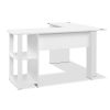 Artiss Office Computer Desk Corner Student Study Table Workstation L-Shape – White