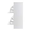 Artiss Door Shoe Cabinet – White – 63x29x84 cm