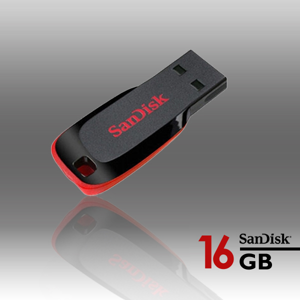 Sandisk Cruzer Blade CZ50 USB Flash Drive – 16GB