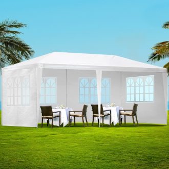 Gazebo 3×6 Outdoor Marquee Side Wall Party Wedding Tent Camping
