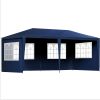 Instahut Gazebo Outdoor Marquee Wedding Gazebos Party Tent Camping 3x6m – Blue