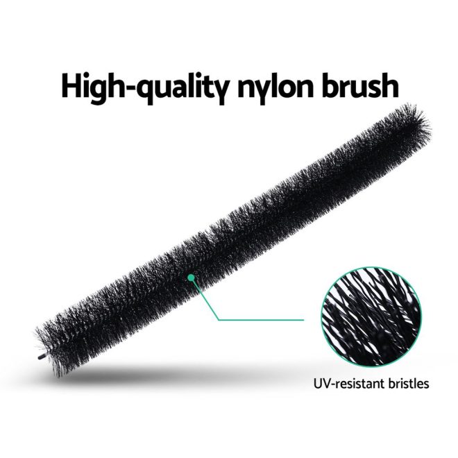 Gutter Brush Guard 100mm X 16.5m Length Leaf Twigs Filter Home Garden – 24
