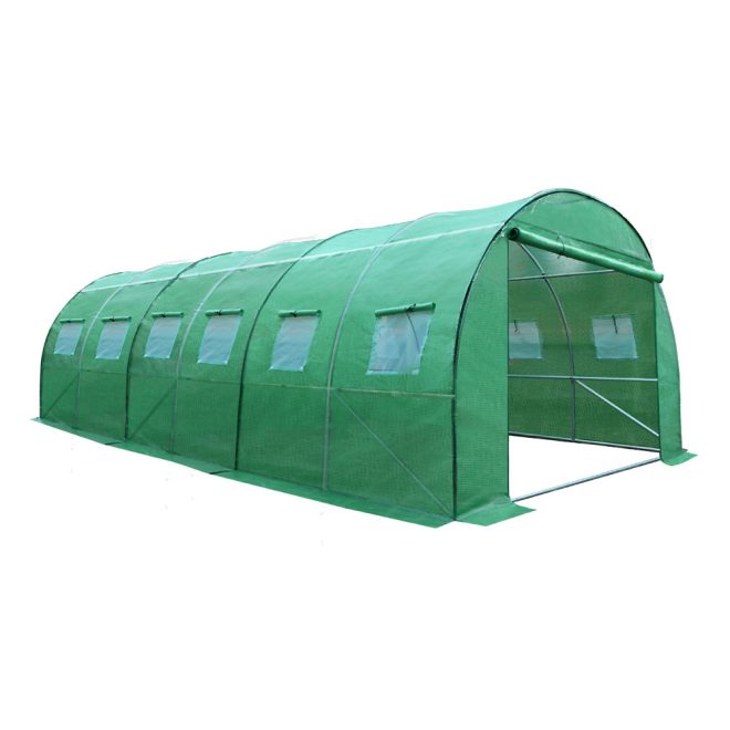 Greenfingers Greenhouse Garden Shed Green House Polycarbonate Storage – 6x3x2 m