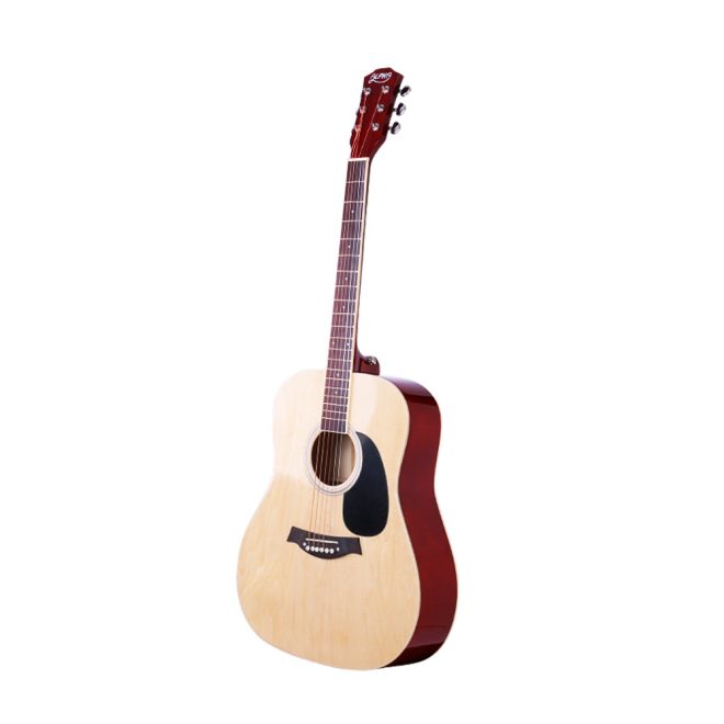 ALPHA 41 Inch Wooden Acoustic Guitar – 41″ Natural