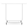 Artiss Clothes Coat Rack Stand Portable Garment Hanging Rail Airer Adjustable – Single