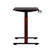 Electric Standing Desk Gaming Desks Sit Stand Table RGB Light Home Office. – Black