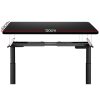 Electric Standing Desk Height Adjustable Sit Stand Desks Table – 120×60 cm, Black