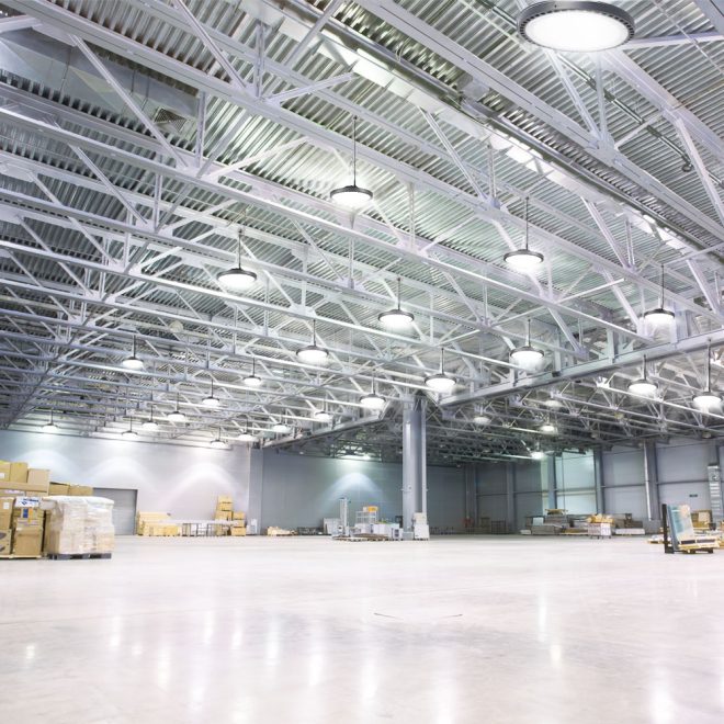 Leier LED High Bay Lights Light Industrial Workshop Warehouse Gym – Black, 200 W
