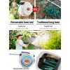Greenfingers Retractable Hose Reel Garden Water Brass Spray Gun Auto Rewind – 30 M