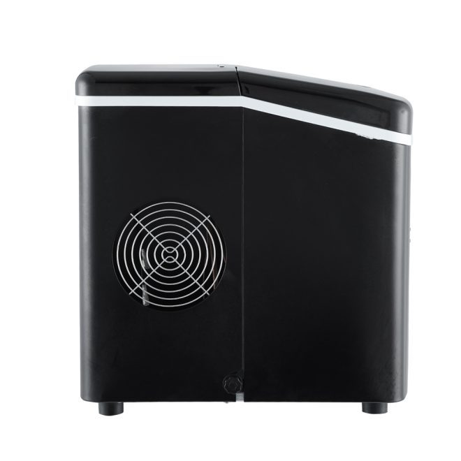 DEVANTI 3.2L Portable Ice Cube Maker Machine Benchtop Counter – Black