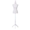 Embellir Female Mannequin Dummy Model Dressmaker Clothes Display Torso Tailor – White