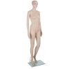 175cm Tall Full Body Mannequin – Skin Coloured – Female