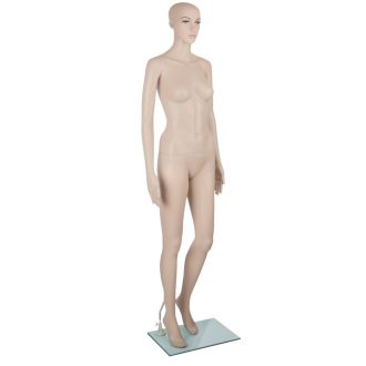 175cm Tall Full Body Mannequin – Skin Coloured
