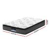 Giselle Bedding Rocco Bonnell Spring Mattress 24cm Thick – KING SINGLE