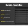 Artiss Metal Bed Frame Platform Foundation Mattress Base SOL Black – DOUBLE