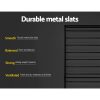 Artiss Metal Bed Frame Platform Foundation Mattress Base SOL Black – SINGLE