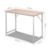 Minimalist Metal Desk – White