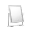 Embellir LED Makeup Mirror Hollywood Standing Mirror Tabletop Vanity – White