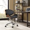 Artiss Leather Office Chair – Black