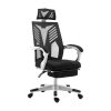 Artiss Gaming Office Chair Computer Desk Chair Home Work Recliner – Black and White