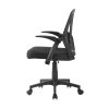 Artiss Gaming Office Chair Mesh Computer Chairs Swivel Executive Mid Back – Black