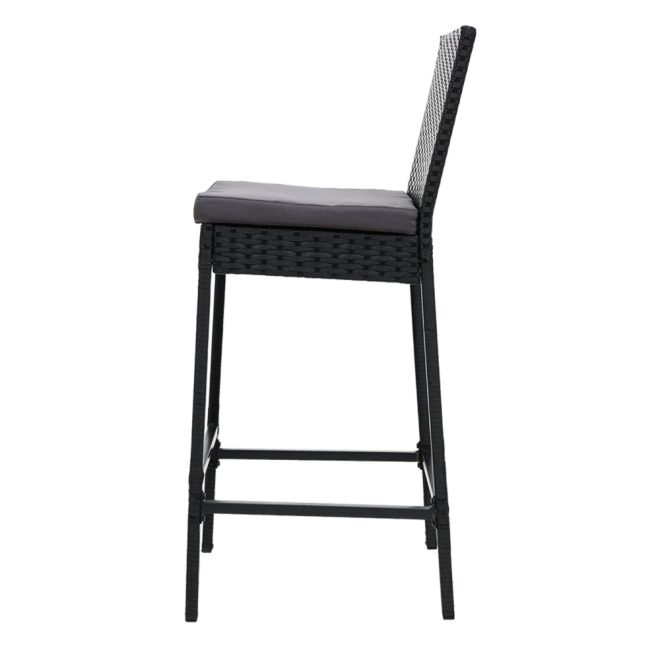 Gardeon Outdoor Bar Stools Dining Chairs Wicker Furniture – 4