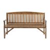 Gardeon Wooden Garden Bench Chair Outdoor Furniture Decor Patio Deck 3 Seater – Natural