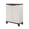 Gardeon Outdoor Storage Cabinet Lockable Cupboard Garage 92cm – Beige