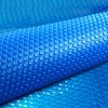 Aquabuddy Solar Swimming Pool Cover 400 Micron Outdoor Bubble Blanket – 8×4.2 m, Blue