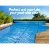 Aquabuddy Swimming Pool Cover Roller Reel Adjustable Solar Thermal Blanket – 55 m