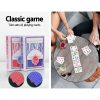 Poker Chip Set 1000PC Chips TEXAS HOLD’EM Casino Gambling Dice Cards – 500