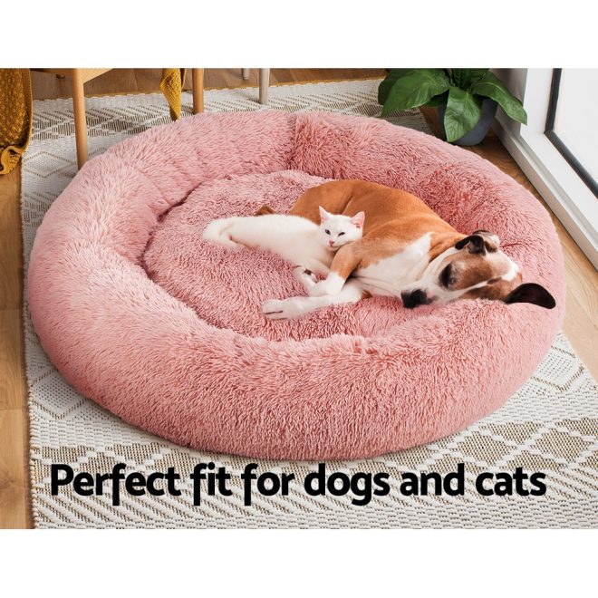 i.Pet Dog Bed Pet Bed Cat Extra Large – 110 cm, Pink