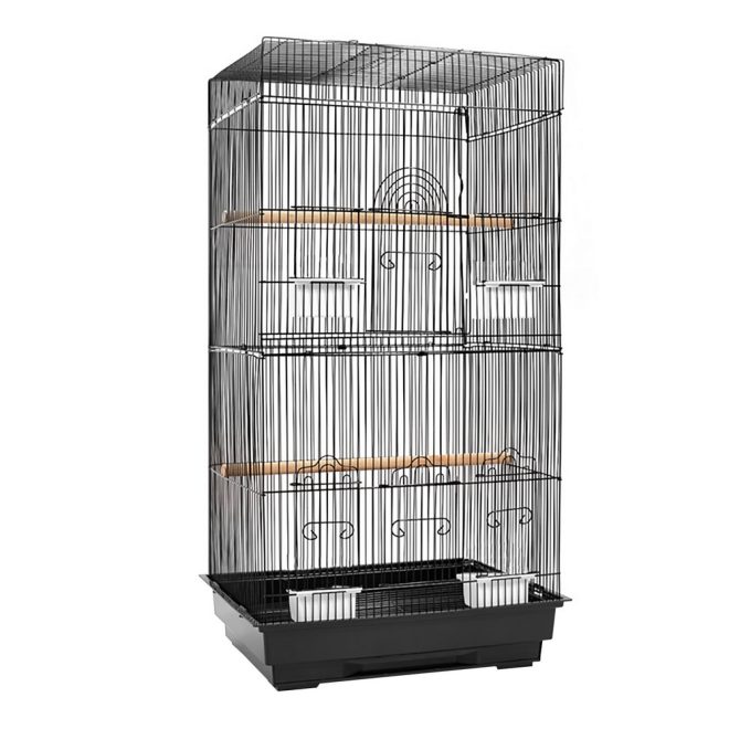 i.Pet Bird Cage Pet Cages Aviary Large Travel Stand Budgie Parrot Toys – Type 5 – 88 cm