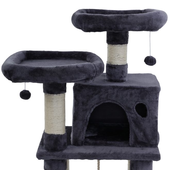 Cat Tree Trees Scratching Post Scratcher Tower Condo House Furniture Wood