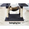 Cat Tree 184cm Trees Scratching Post Scratcher Tower Condo House Furniture Wood