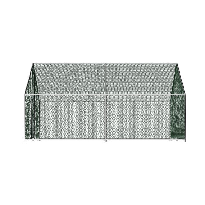 Chicken Coop Cage Run Rabbit Hutch Large Walk In Hen House Cover – 3x4x2 m