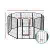 i.Pet Pet Playpen Dog Playpen 8 Panel Puppy Enclosure Fence Cage – 80×100 cm