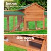 Rabbit Hutch Hutches Large Metal Run Wooden Cage Chicken Coop Guinea Pig